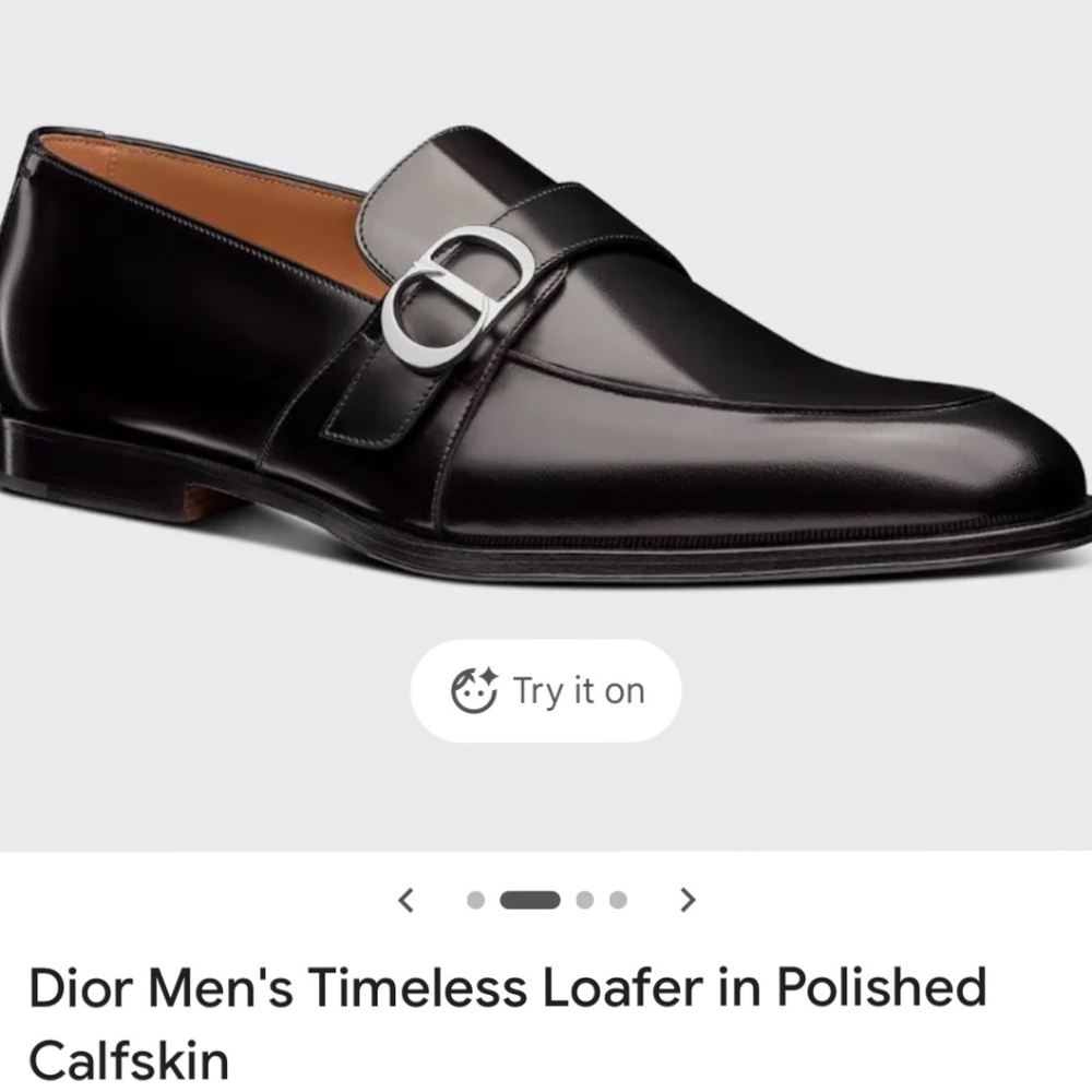 The Dior Timeless Loafer horsebit detailing loafer
